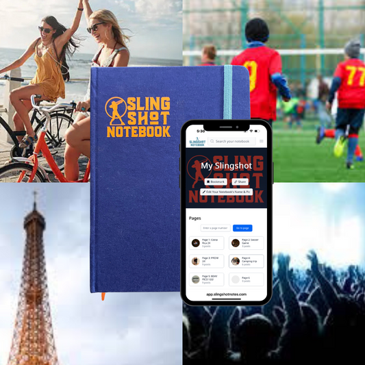 The Slingshot Notebook — Sync Your Photos to Your Journal